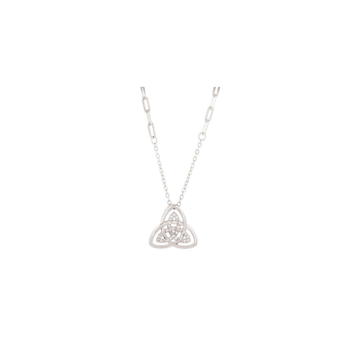 GARG. NUDO CELTA CON CZ - GA1875R