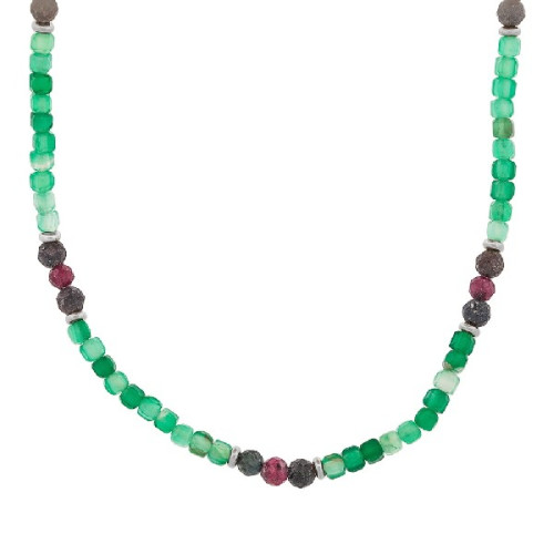 GARGANTILLA PIEDRAS DE COLORES - GA1876R/16