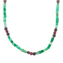 GARGANTILLA PIEDRAS DE COLORES - GA1876R/16