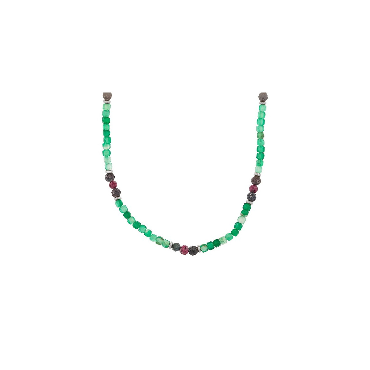 GARGANTILLA PIEDRAS DE COLORES - GA1876R/16