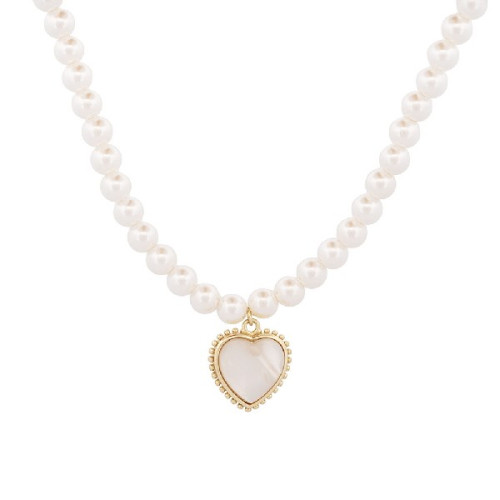 GARG. PERLAS + CORAZON NACAR - GA1882CH/36