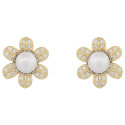 PE. FLOR PETALOS CZ CENTRO PERLA NATURAL - PE6610CH