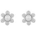 PE. FLOR PETALOS CZ CENTRO PERLA NATURAL - PE6610R