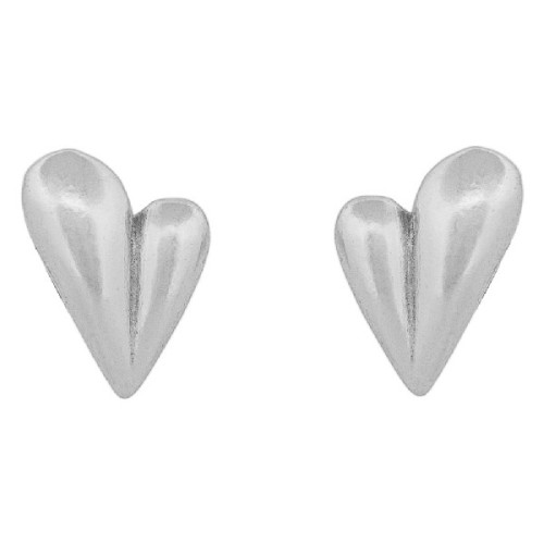 PENDIENTE CORAZON LISO - PE6614R