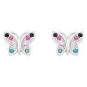 PENDIENTE MARIPOSA ALAS CZ - PE6627R/24