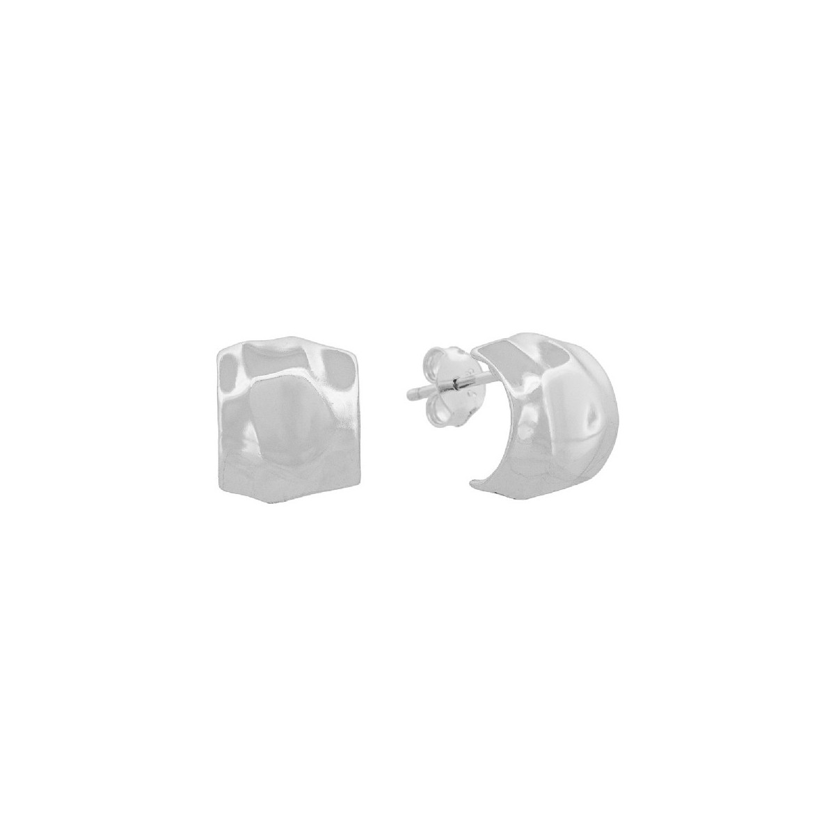 PENDIENTE LISO FACETADO - PE6629R