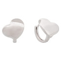 PENDIENTE ARO CORAZON LISO - PE6631R