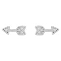 PENDIENTE FLECHA CZ T-3UDS - PE6635R