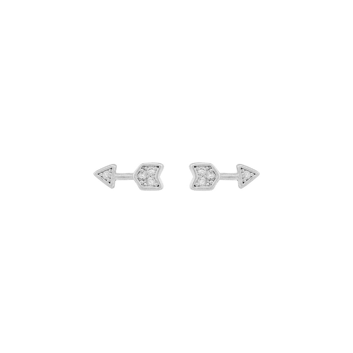 PENDIENTE FLECHA CZ T-3UDS - PE6635R
