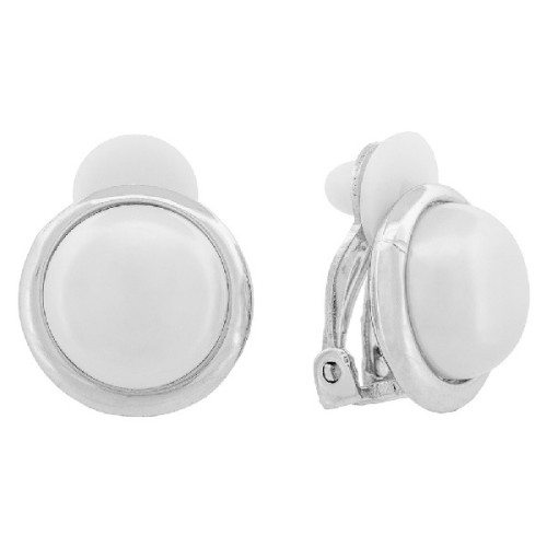 PENDIENTE PERLA CON CERCO CLICK - PE6646R