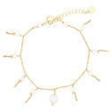 PULSERA PERLAS NATURALES COLGANDO - PU5754CH