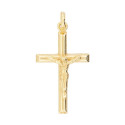 CRUZ PALO CON CRISTO 26 X 16  - CO1909CH