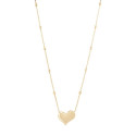 GARG. CORAZON LISO CADENA BOLITAS - GA1899CH