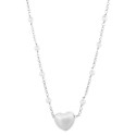 GARG. CADENA CON PERLAS CORAZON HUECO - GA1900R