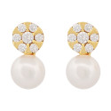 PEND. PERLA + CIRCULO CZ PRESION - PE6665CH