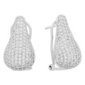 PENDIENTE OMEGA GOTA CZ - PE6666R