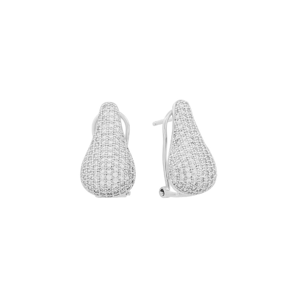 PENDIENTE OMEGA GOTA CZ - PE6666R