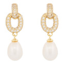 PEND. ESLABON CZ + PERLA NATURAL ABAJO - PE6679CH PEND. ESLABON CZ + PERLA NATURAL ABAJO - PE6679CH