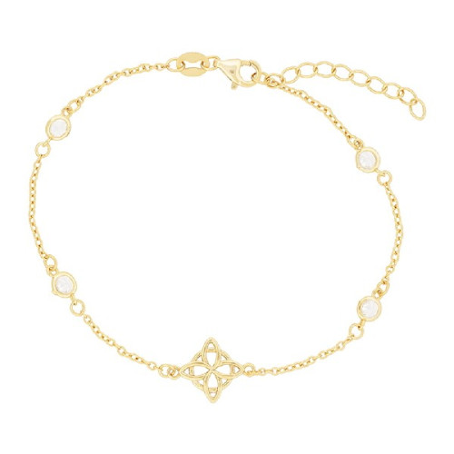 PUL. NUDO BRUJAS + 2 CZ A CADA LADO - PU5763CH/04