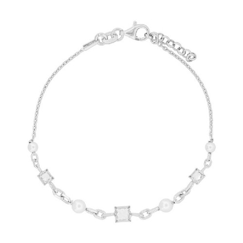 PUL. CZ CUADRADA + PERLA - PU5781R