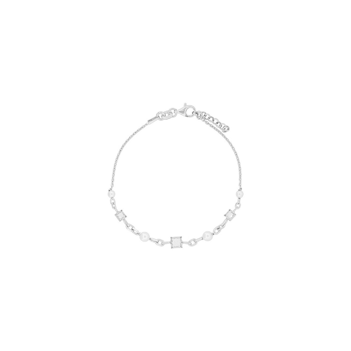 PUL. CZ CUADRADA + PERLA - PU5781R