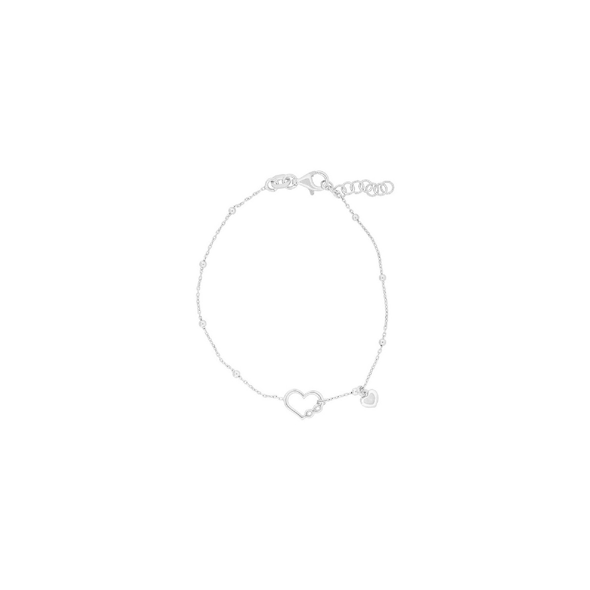 PUL. CADENA BOLAS + CORAZON INFINITO - PU5785R