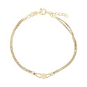 PUL. DOBLE CADENA VENECIANA + CIRCULO - PU5793CH