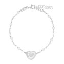 PUL. CADENA CON PERLAS CENTRO CORAZON - PU5795R