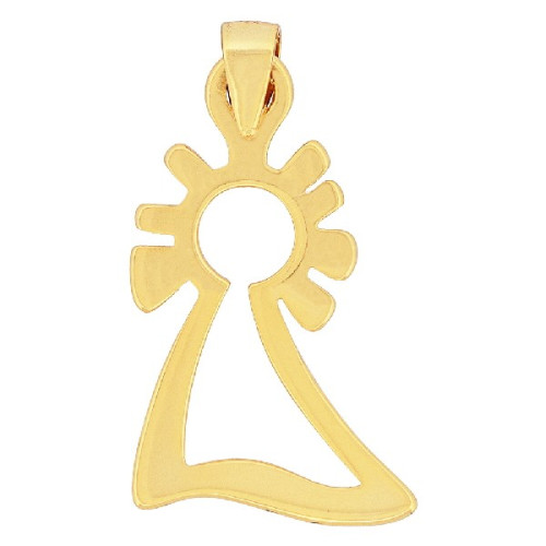COLGANTE VIRGEN DEL PILAR CALADA - CO2991CH