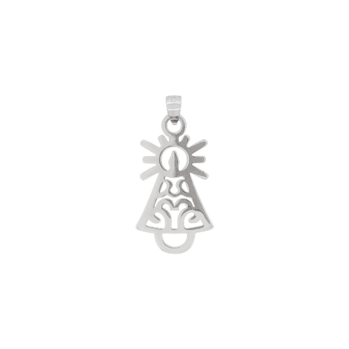 COLGANTE VIRGEN DEL PILAR CALADA - CO2992R
