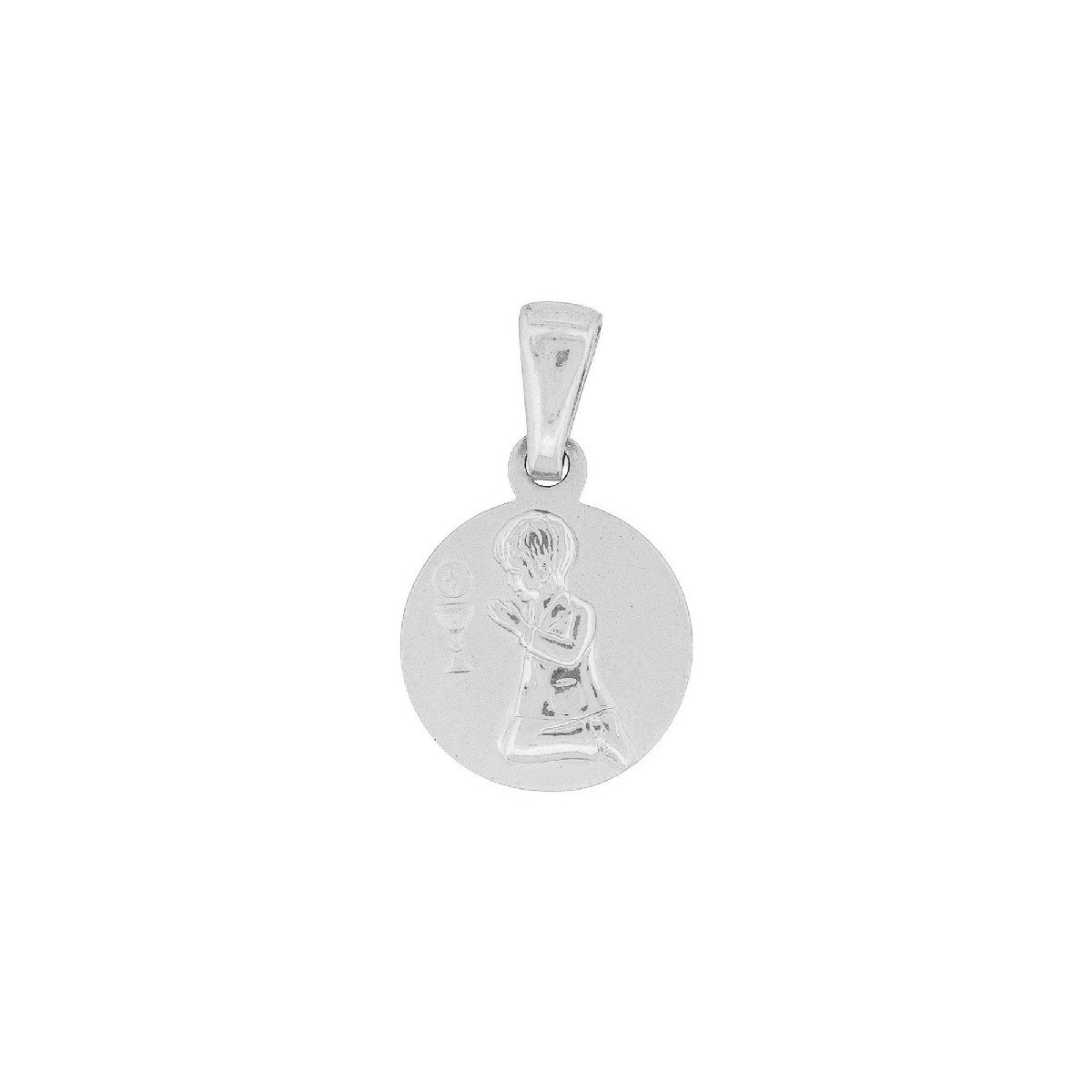 COLG. MEDALLA NIÑO COMUNION 15MM  - CO2993R