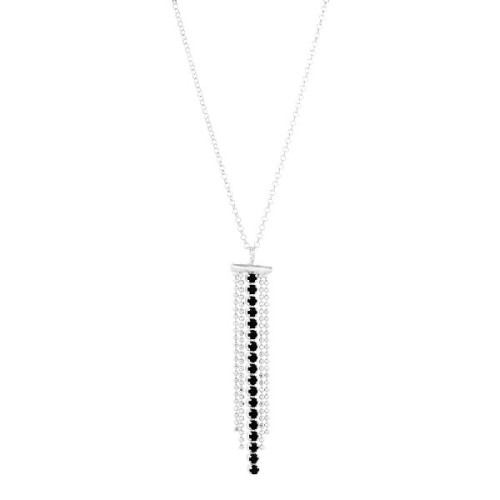 GARG. CADENAS BOLITAS + CZ COLGANDO - GA1898R/10