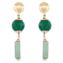 PEND. PIEDRAS DIFERENTES FORMAS - PE6693CH/16