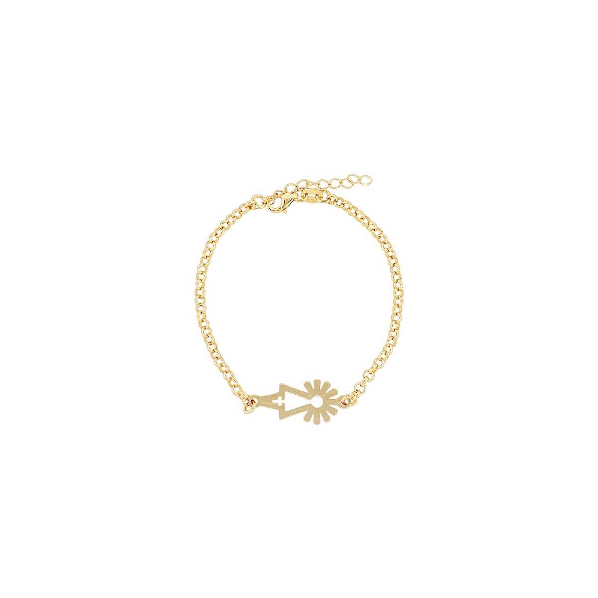 PULSERA VIRGEN PILAR CALADA - PU5806CH