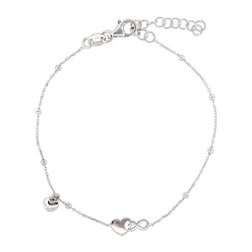 PUL. CADENA BOLITAS CORAZON INFINITO - PU5810R