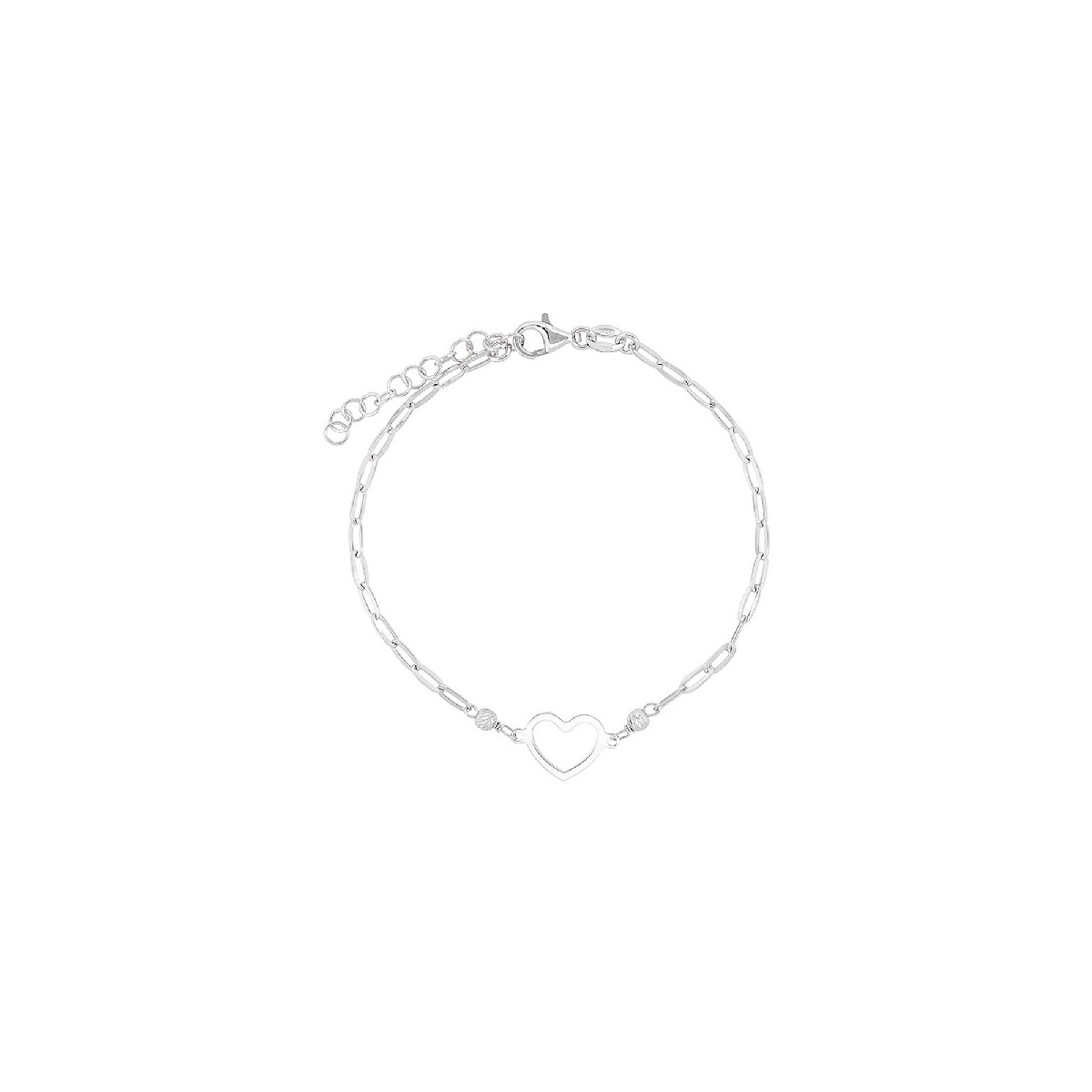 PUL. ESLABON RECTANGULAR CORAZON CENTRO - PU5812R