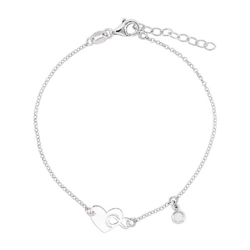 PUL. CORAZON + INFINITO + CZ COLGANDO - PU5816R