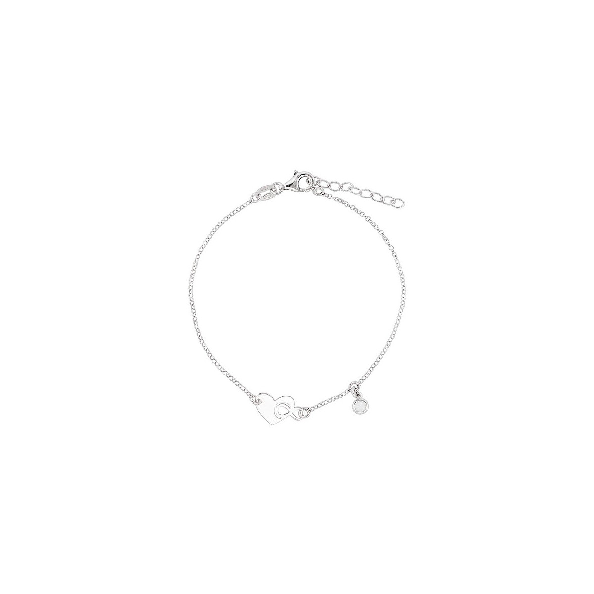 PUL. CORAZON + INFINITO + CZ COLGANDO - PU5816R