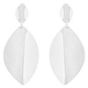 PENDIENTE DOBLE HOJA DOBLADA - PE6702R