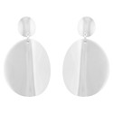 PENDIENTE DOBLE CIRCULO DOBLADO - PE6703R