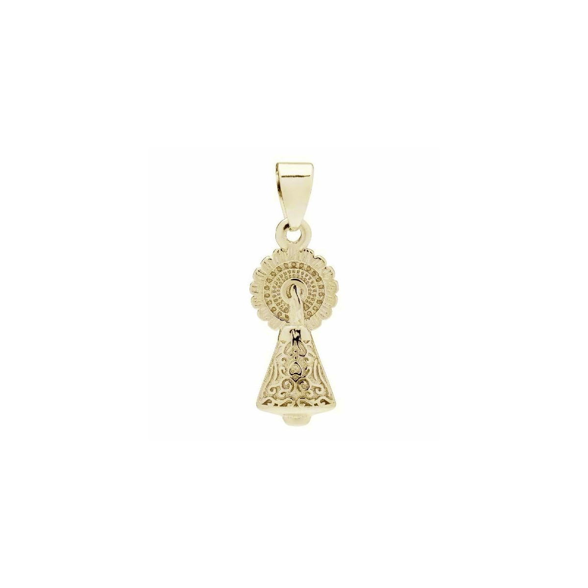 COLGANTE VIRGEN DEL PILAR MANTO - CO2728CH