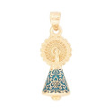 COLGANTE VIRGEN DEL PILAR ESMALTE 25MM+R - CO2728CH/18