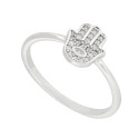 SORTIJA MANO DE FATIMA CON CZ - SO1651R