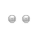 PENDIENTE BOLA PLATA 10MM - PE2247