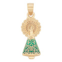 COLGANTE VIRGEN DEL PILAR ESMALTE - CO2728CH/16