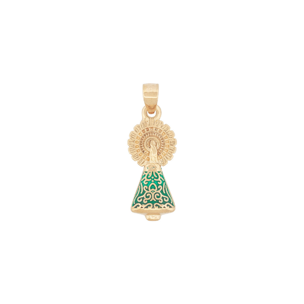 COLGANTE VIRGEN DEL PILAR ESMALTE - CO2728CH/16 COLGANTE VIRGEN DEL PILAR ESMALTE - CO2728CH/16