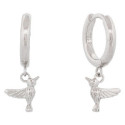 PENDIENTE ARO COLIBRÍ COLGANDO - PE6708R