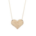 G. CADENA CON CORAZON HUECO TEXTURA - GA1920CH