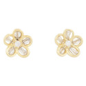 PENDIENTE FLOR CON CZ - PE6720CH