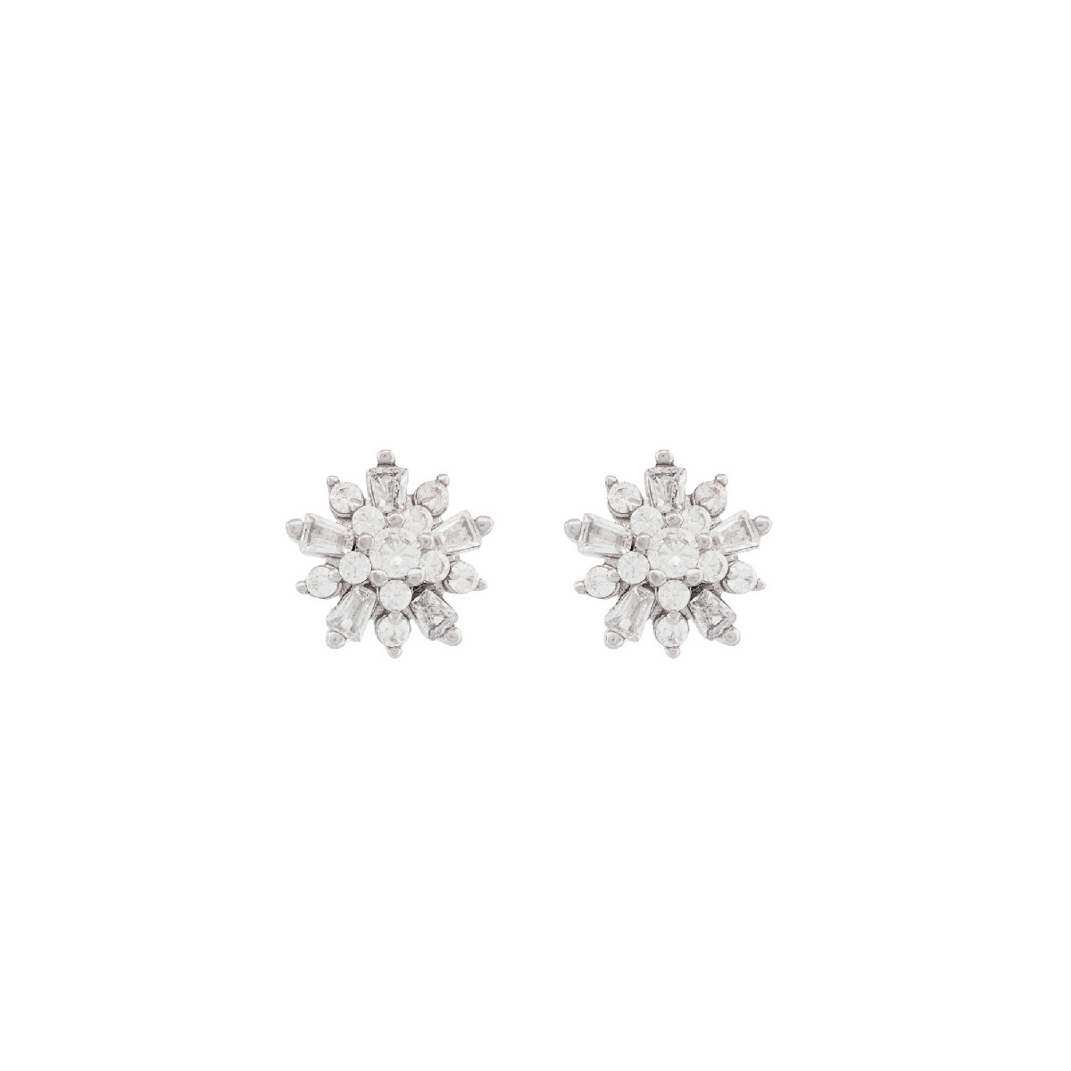 PENDIENTE FLOR DE CZ - PE6728R